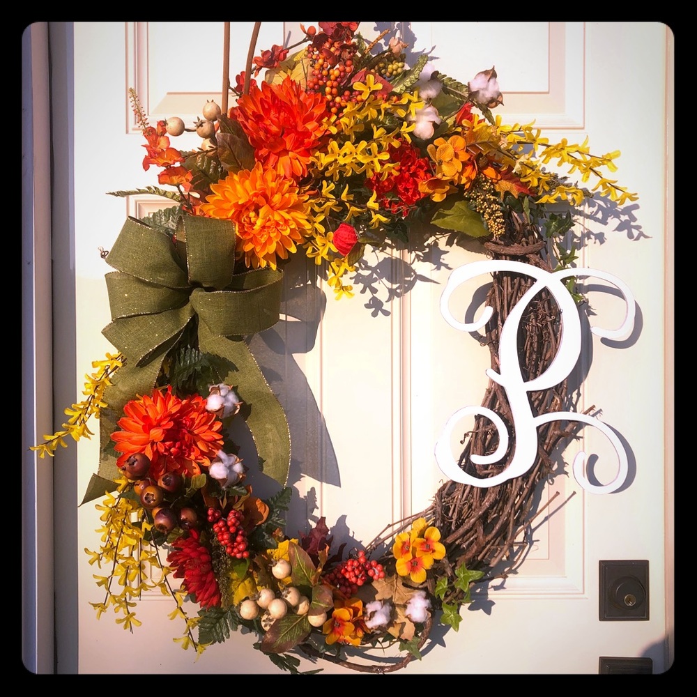Farmhouse Grapevine Wreath